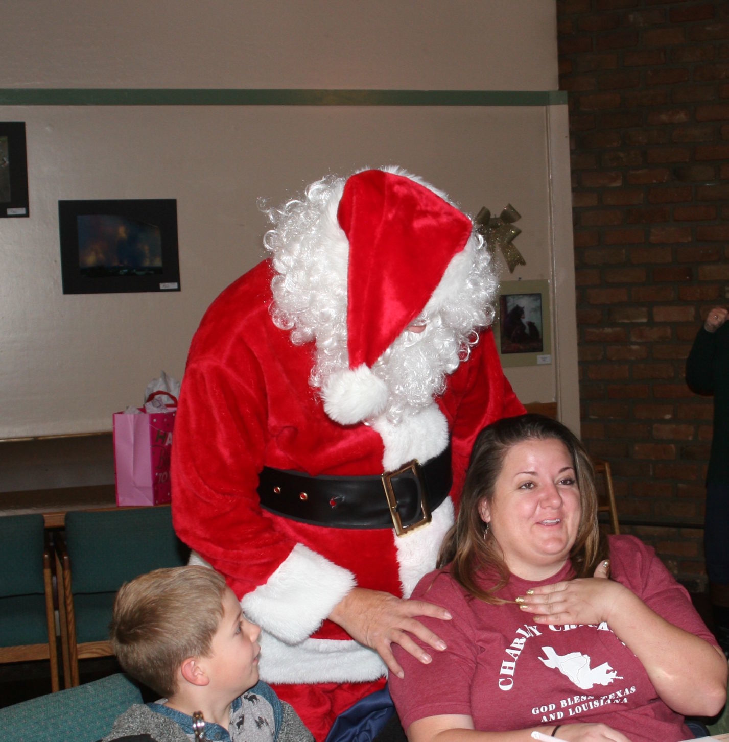 Great grandmother brings Dad home for Christmas